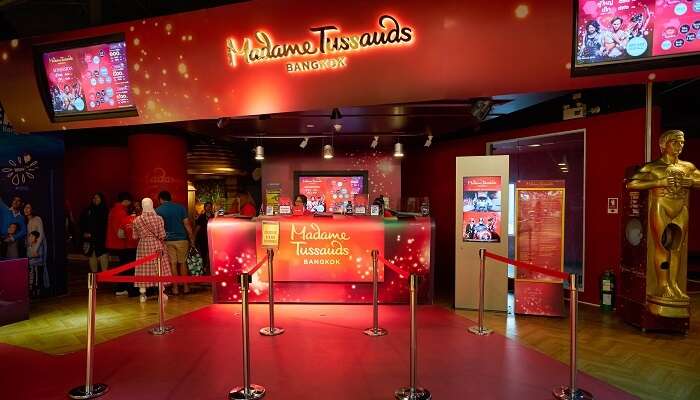 Madame Tussauds Museum at Siam Square Bangkok shopping centre 