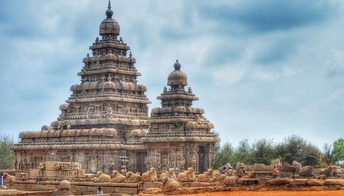 Mahabalipuram, Tamil Nadu,  C’est l’une des meilleurs lieux touristiques en Inde du Sud pendant l’été