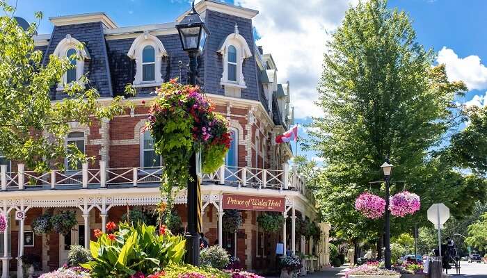 An enchanting view of Niagara-On-The-Lake which is one of the must-visit small towns in Ontario