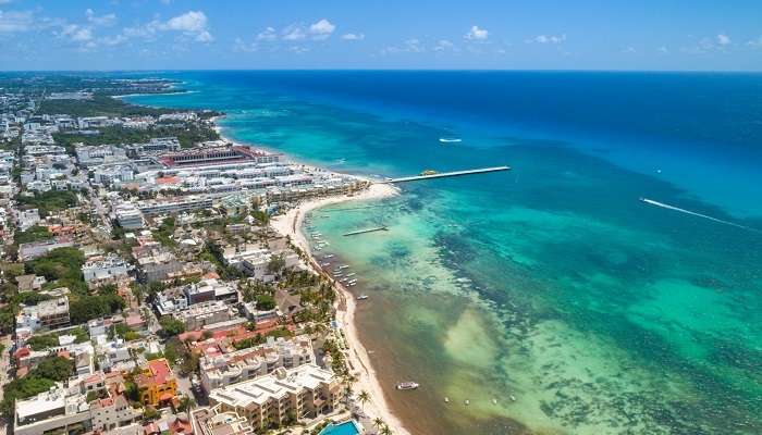 Playa del Carmen in Mexico, C’est l’une des meilleurs endroits à visiter en mars dans le monde 