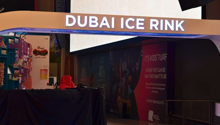 The entrance at Dubai Mall, the world’s largest mall.