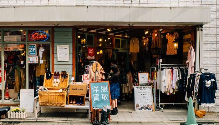 Known as the bohemian neighbourhood, Shimokitazawa is one of the hidden gems in Tokyo for shopaholics