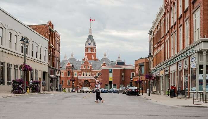 A splendid view of Stratford which is one of the glorious small towns in Ontario