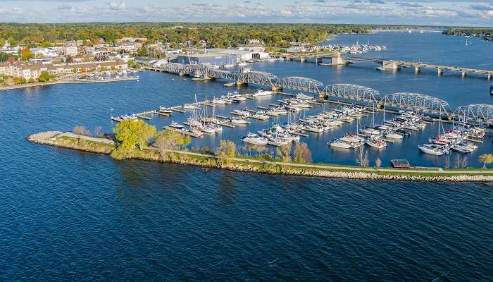Visit one of the exotic small towns in Wisconsin at Sturgeon Bay