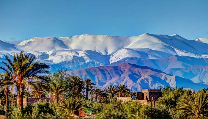 उच्च एटलस मोरक्को में घूमने के लिए सबसे अच्छी जगहें है