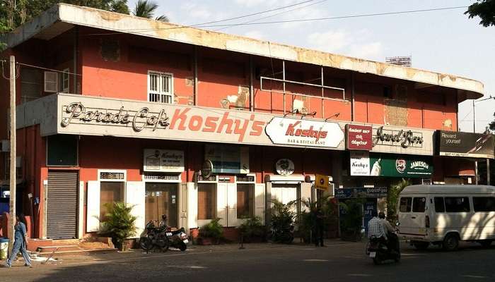 बैंगलोर में सबसे अच्छे रेस्तरां में से एक कोशी रेस्तरां है