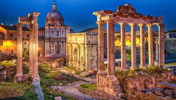 One of the key facts about the Roman Forum is that it was the bustling hub of the Roman Empire.