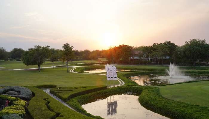 club Kensville Golf Resort, Ahmedabad,,India,-,March,20,2023:,Beautiful,Kensville,Golf,Resort 