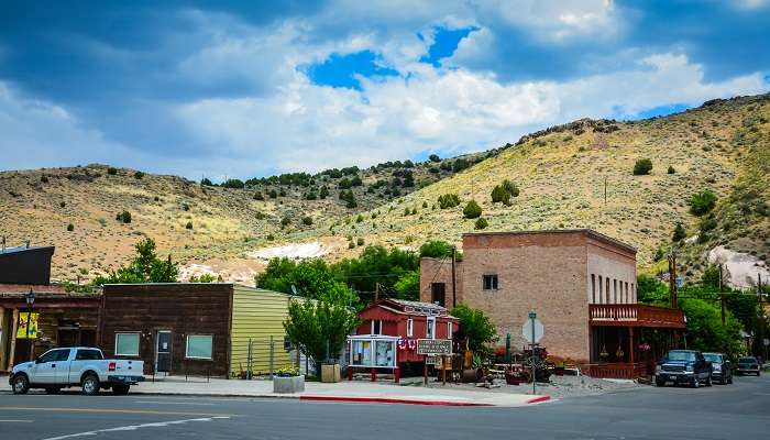 The scenic landscape of Eureka, one of the best small towns in Nevada