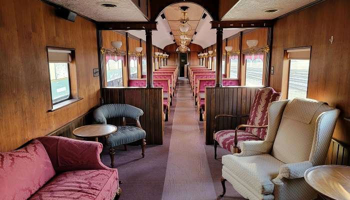 Fairy Queen Express, c'est l'une des trains de luxe en Inde