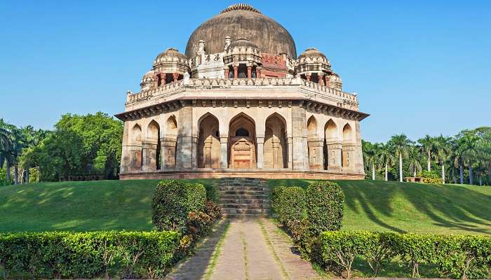 The breathtaking vista of Lodhi Garden, one of the best places to visit near India Gate