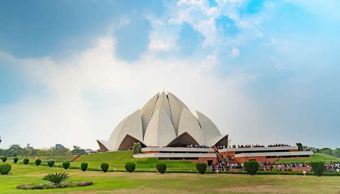 Immerse in the beauty of Lotus Temple