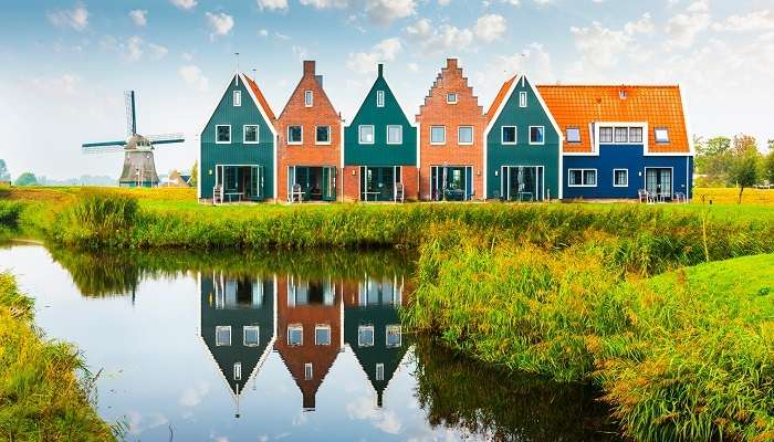 Explore the picturesque streets of Marken