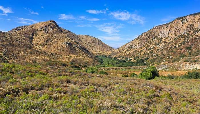 The view of Mission Trails Regional Park, an awesome offbeat location in the USA