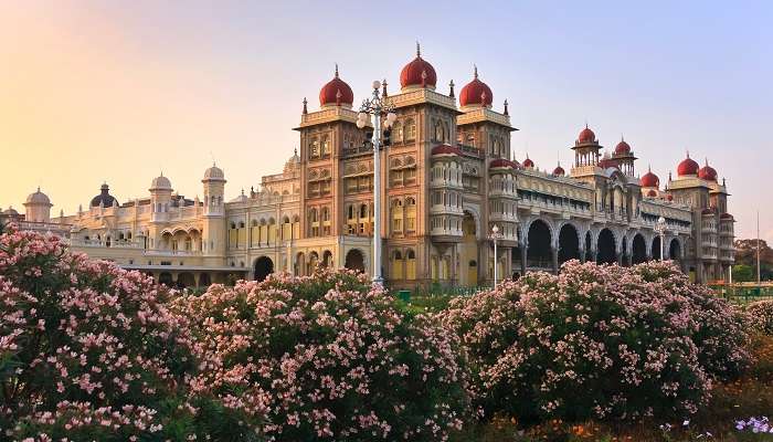 Le célèbre palais de Mysore, Mysore, Inde