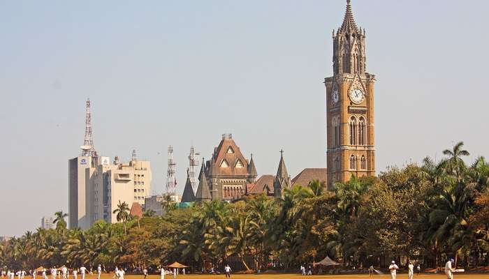 A splendid view of Rajabai Clock Tower