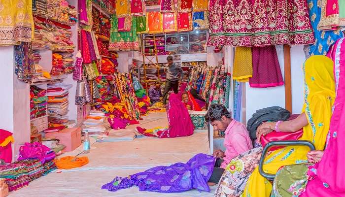 Shop in Sadar Bazaar, Agra's bustling marketplaces