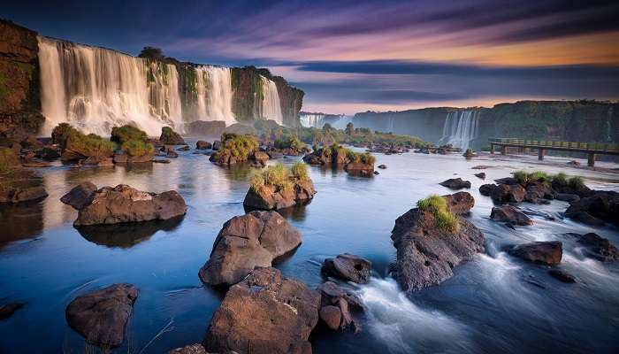 The largest system of waterfalls in the entire world