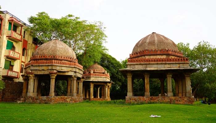 A gorgeous view of Tomb of Firoz Shah Tughlaq, one of the best places to visit near Qutab Minar