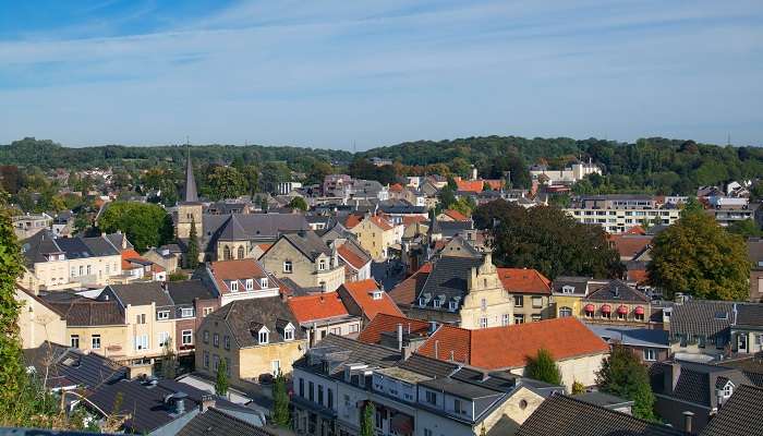 Valkenbury is renowned for beautiful castle, is one of the most popular small towns in Holland