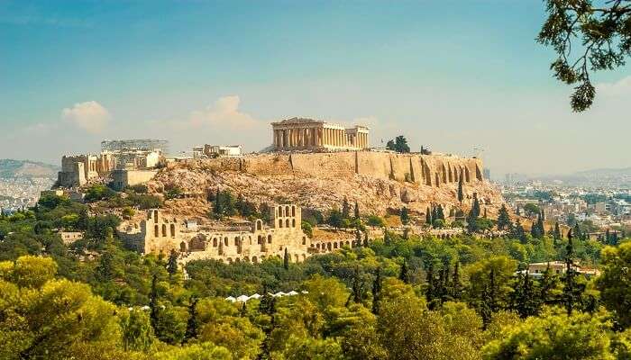 Located on a rocky outcrop above Athens, the Acropolis of Athens is common among bucket list for families in the world.