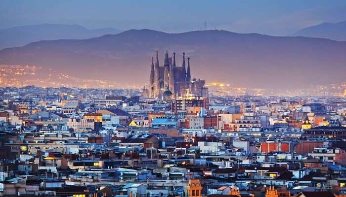 The breathtaking view of Sagrada Familia Basilica is often among the top bucket list for families in the world.