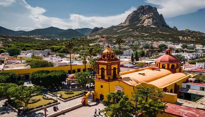 A picturesque view of Bernal in Mexico