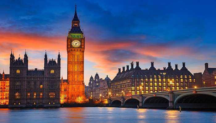 Big Ben, C’est l’une des meilleurs endroits à visiter au Royaume-Uni