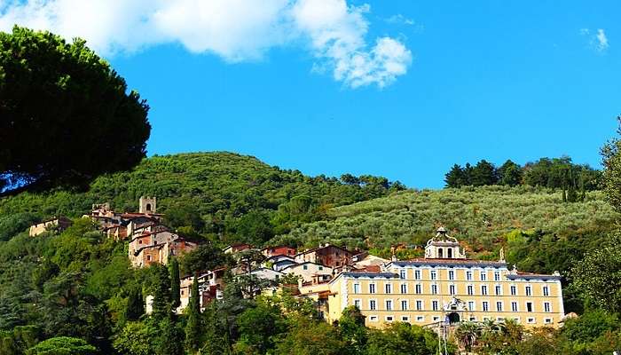 Most famous for being the home of Carlo Collodi, Collodi is home to several parks, and gardens for you to spend your evening