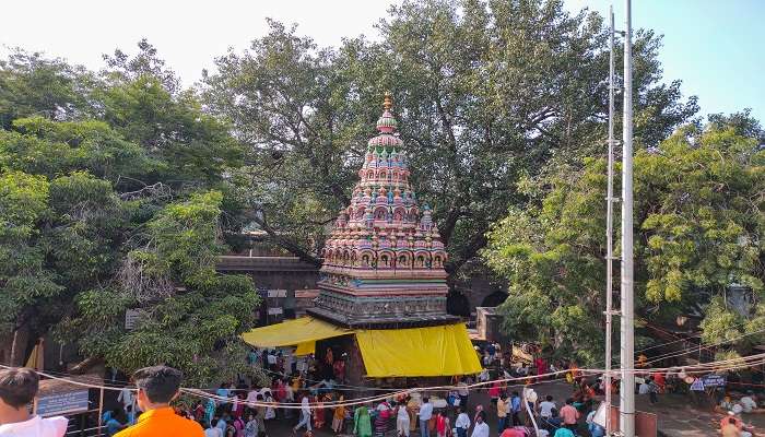 View of the renowned Tulja Bhavani Temple