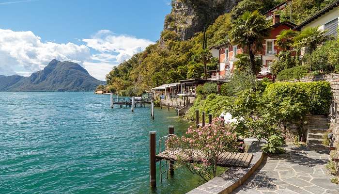 Lac de Lugano et Tessin, C'est l'une des meilleurs attractions touristiques de la Suisse
