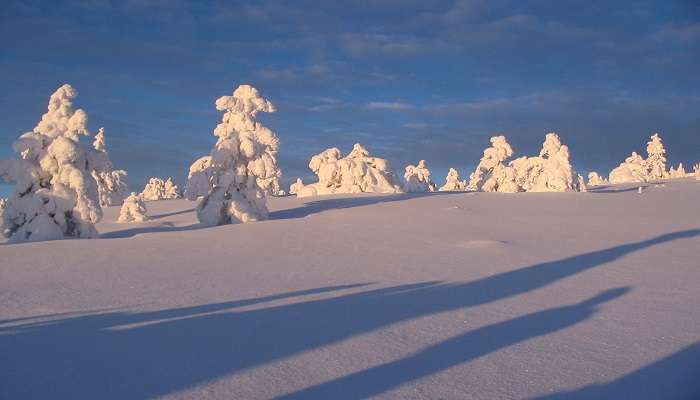 La vue incroyable de Lévi, C’est l'une des meilleurs endroits à visiter en Finlande