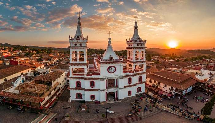 A spectacular view of Mazamita, one of the scenic villages in Mexico