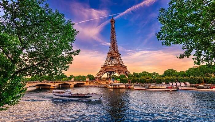 The Eiffel Tower is one of the most well-known landmarks in the world and visited by millions of tourists every year.