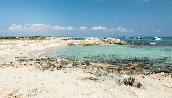 Plage de ses l'iletes, C’est l’une des meilleurs plages en Espagne