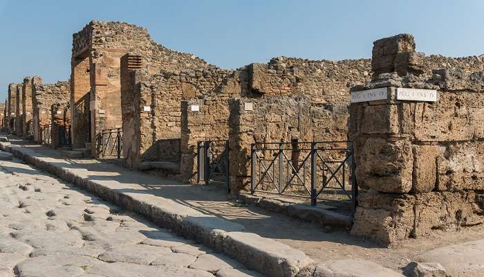 Pompei, C’est l’une des meilleures endroits touristiques en Italie