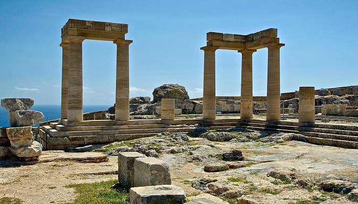 Rhodes, Grèce, C'est l'une des meilleurs endroits à visiter en Europe en juillet