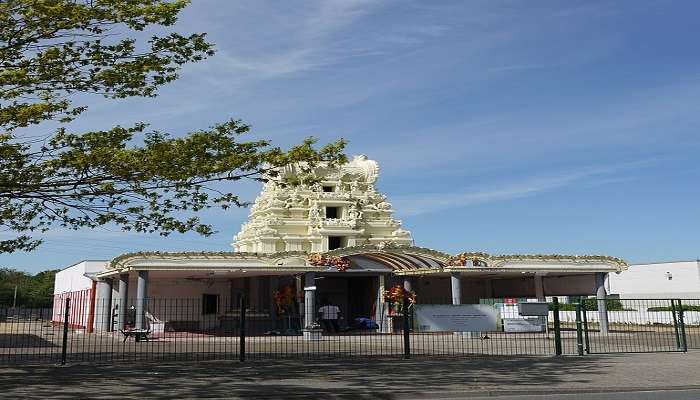 A mesmerising view of Sri Muthumariamman Temple, one of the best Hindu Temples in Germany