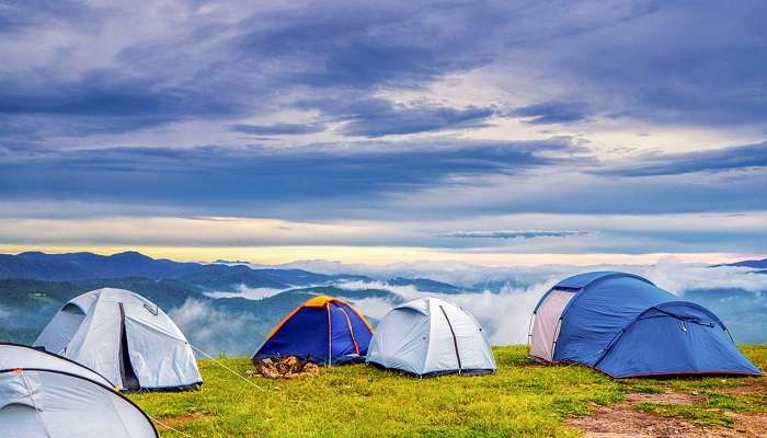 Have an exhilarating experience while wild camping at Cairngorm Mountain Road