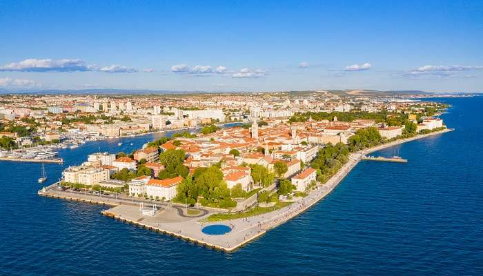 Zadar, Croatie, C’est l’une des meilleurs endroits à visiter en Europe en juin