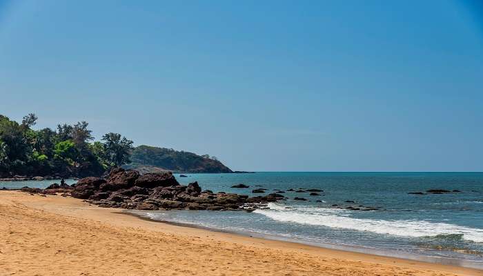  गलगीबागा गोवा में सबसे साफ समुद्र तट होने का दावा करता है