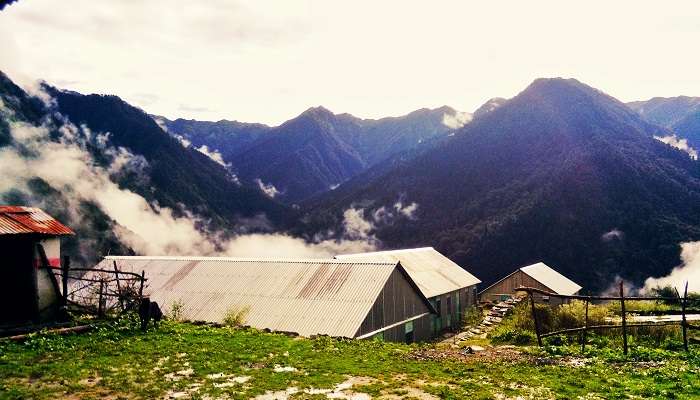 Gangi village is one of the villages on the way to Mayali Pass in the Mayali Pass trek
