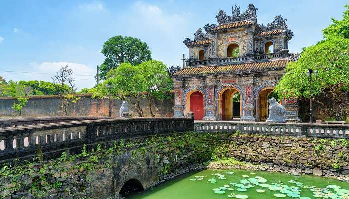 The Hue Historic Citadel holds the historical beauty of the Nguyen dynasty.