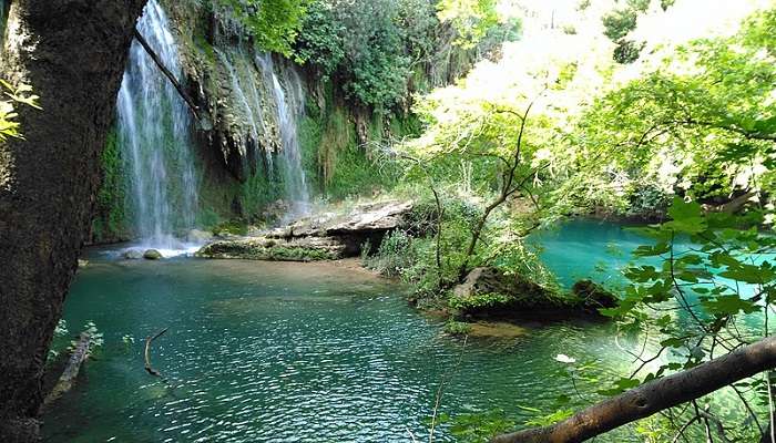 Get lost in the spectacular views of Kurşunlu Waterfall