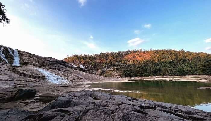 A thrilling view of Pocharam River near Basara Saraswathi Temple