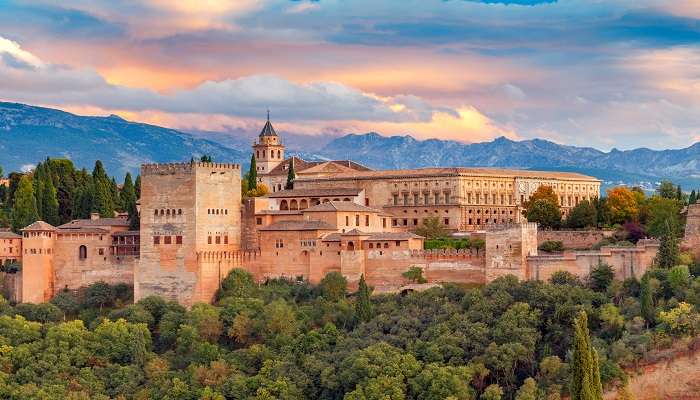 The view of Granada.