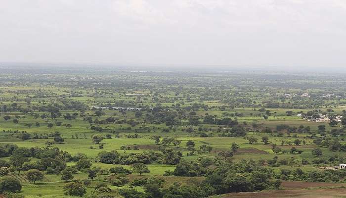 A view of the serene Ananthagiri Hills
