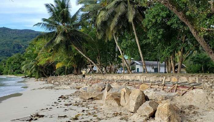 gorgeous view of Anse Boileau Beach