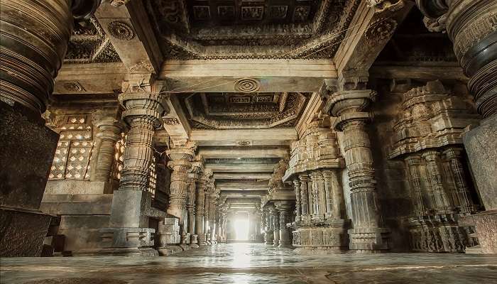 Enjoy the architectural marvel of Hoysaleswara Temple.