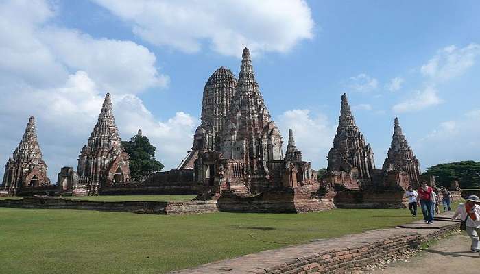A magical view of Ayutthaya in Thailand